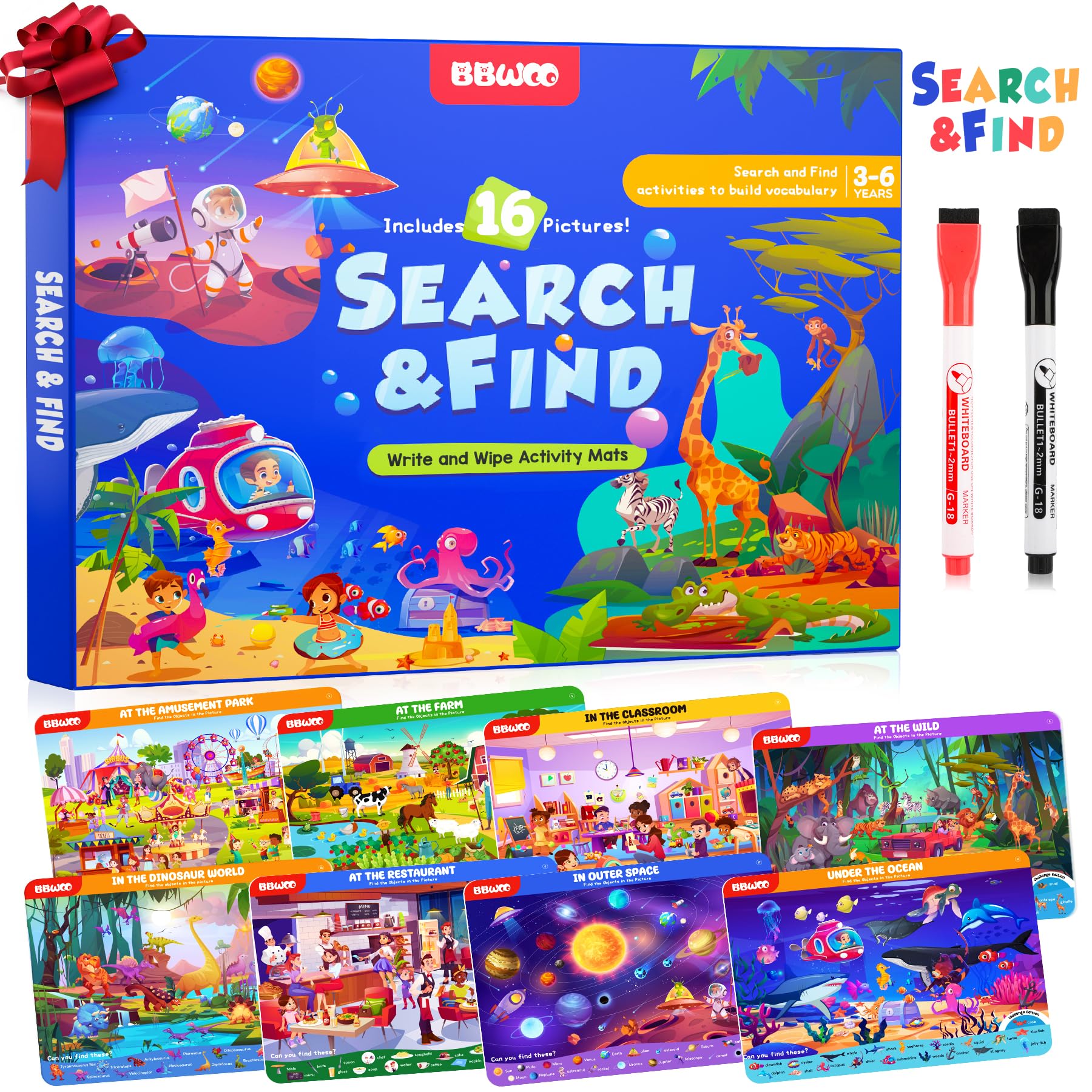 Amazon.com: Search and Find Activity Books for Kids Ages 3-5